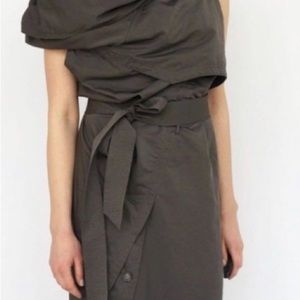Allsaints Spitalfields Amka dress sz EU 10 missing belt